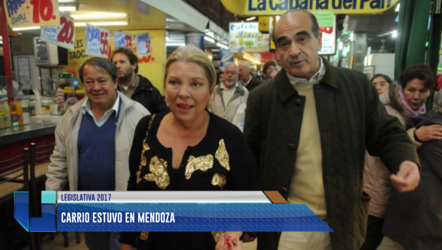 imagen Carrió pidió en Mendoza un lugar en las listas para Gutiérrez