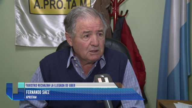 imagen Taxistas prometen dar batalla a UBER