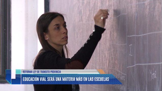 imagen Educación vial será una materia obligatoria en las escuelas