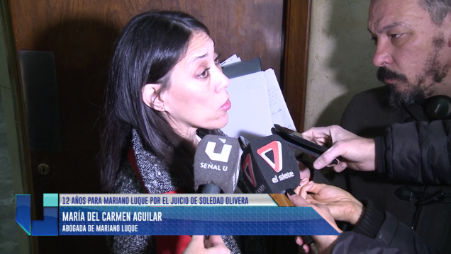 imagen La abogada de Luque: "Mariano no la tomó prisionera ni la mató"