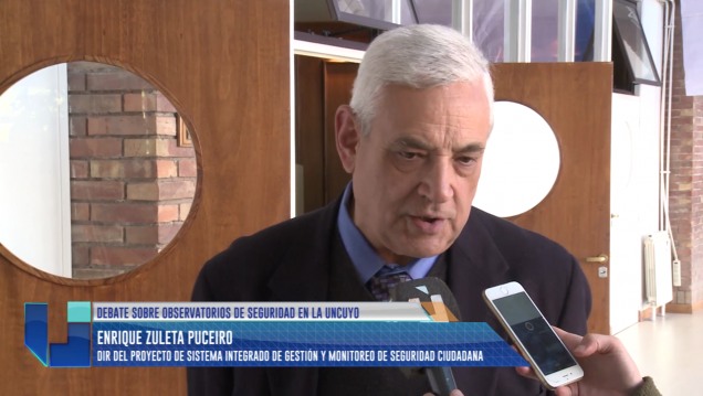 imagen Debate sobre observatorios de seguridad en la UNCuyo