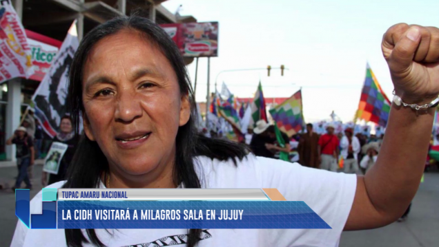 imagen La CIDH visitará a Milagro Sala en Jujuy: "Hay persecusión"