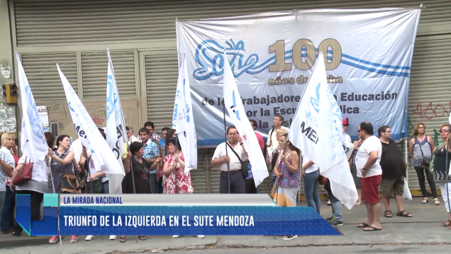 imagen "Es un pronunciamiento político de los docentes de Mendoza"