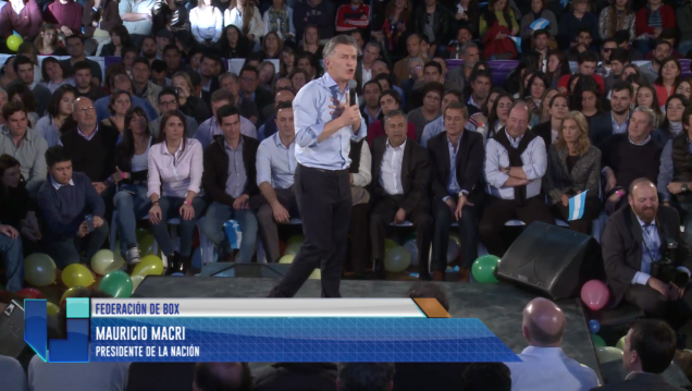 imagen Macri " bendijo"a los candidatos de Cornejo