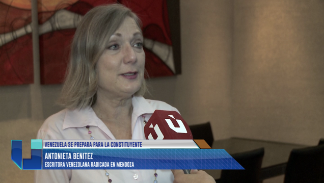 imagen Antonieta Benítez: "El domingo habrá una asamblea desconstituyente"