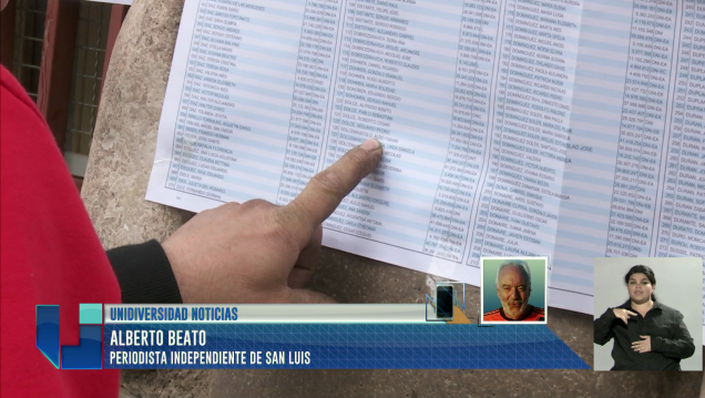 imagen Alto ausentismo en las elecciones de San Luis