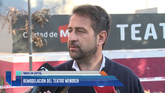 imagen Gran avance en las obras para recuperar el Teatro Mendoza
