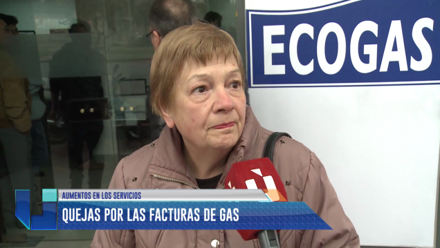 imagen Quejas y amargura por el aumento en las facturas de gas