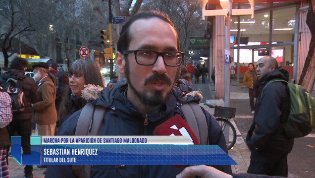 imagen Los mendocinos también marcharon por Santiago Maldonado