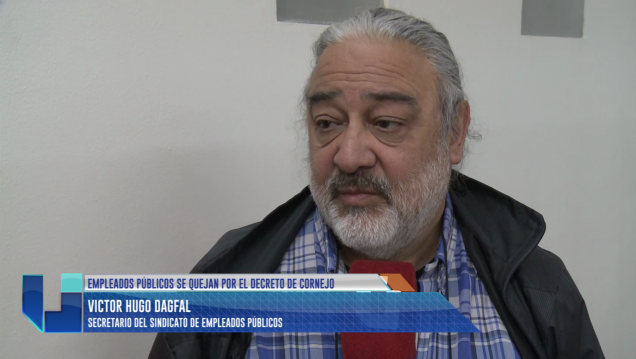 imagen Víctor Dagfal: "Los estatales somos contribuyentes como cualquier otro ciudadano"