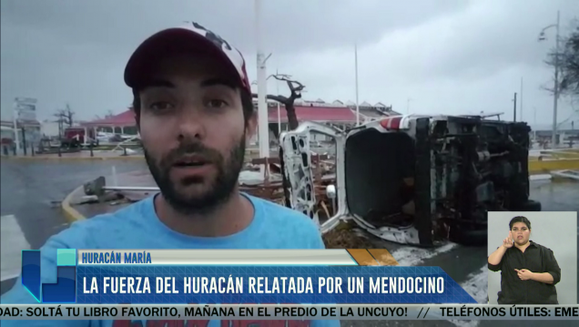 imagen Dramático relato mendocino de los destrozos de los huracanes