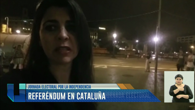 imagen Una mendocina relató cómo se vive el intento separatista catalán
