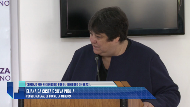 imagen Cornejo fue reconocido por el gobierno de Brasil