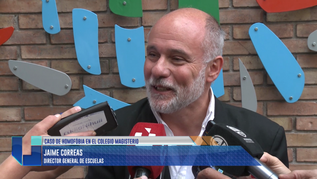 imagen El director de la DGE opinó sobre la denuncia por homofobia en el Magisterio