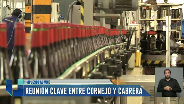imagen Impuesto al vino: Reunión clave entre Cornejo y Cabrera