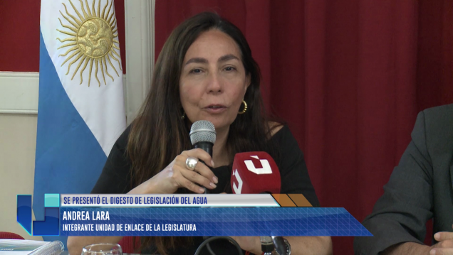 imagen Toda la legislación del agua de Mendoza fue compilada en un digesto digital