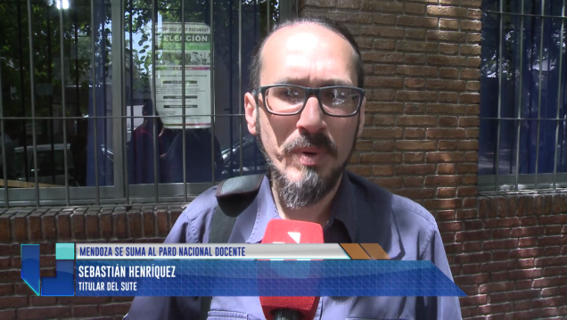 imagen Mendoza se suma al paro nacional docente