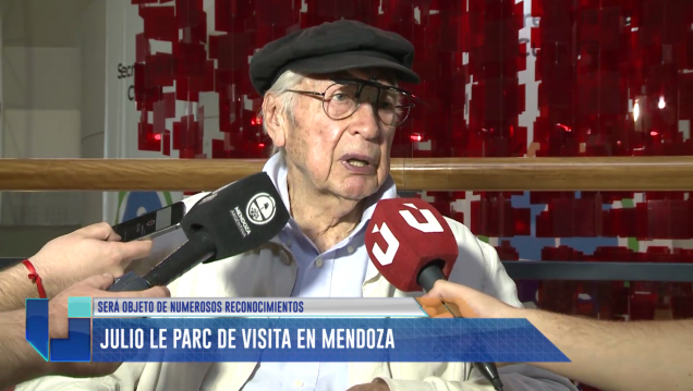 imagen  Julio Le Parc: "un recibimiento caluroso me alimenta"