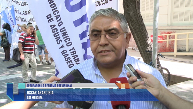 imagen Los gremios se movilizaron luego de la aprobación de la reforma jubilatoria