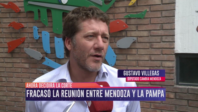imagen Fracasó la reunión por las aguas del río Atuel