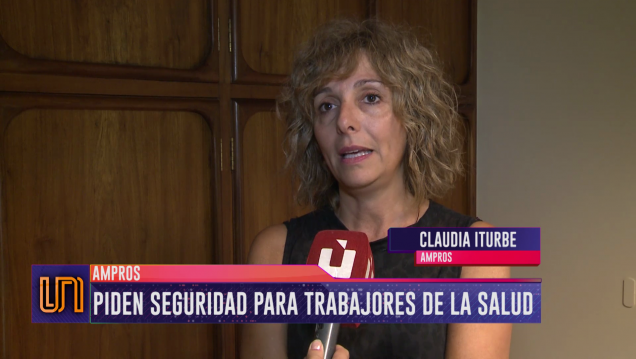 imagen Trabajadores de la salud exigen seguridad durante las guardias