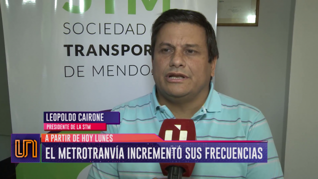imagen El metrotranvía ahora pasa cada 12 minutos, en horarios pico