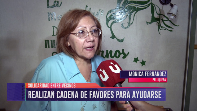 imagen Una peluquera, impulsora de una original cadena de favores