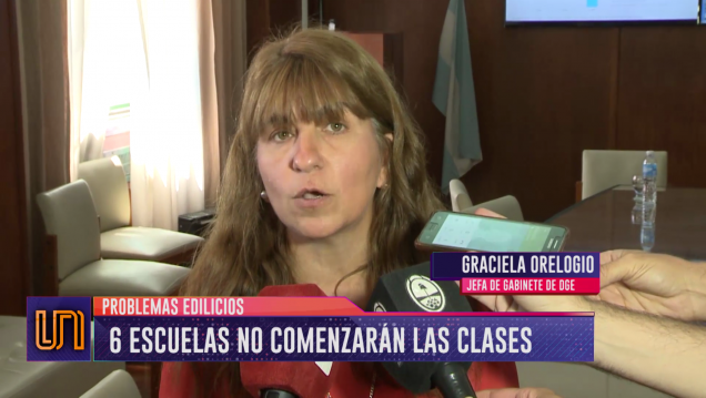 imagen En seis escuelas no comenzarán las clases por problemas edilicios