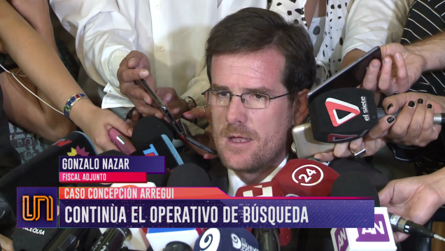 imagen Caso Concepción Arregui: continúa el operativo de búsqueda