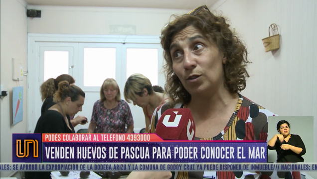 imagen Venden huevos de pascua para poder conocer el mar
