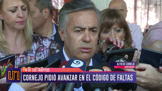 imagen "Trapitos": Cornejo pidió modificar el Código de Faltas para tipificar su actividad como delito