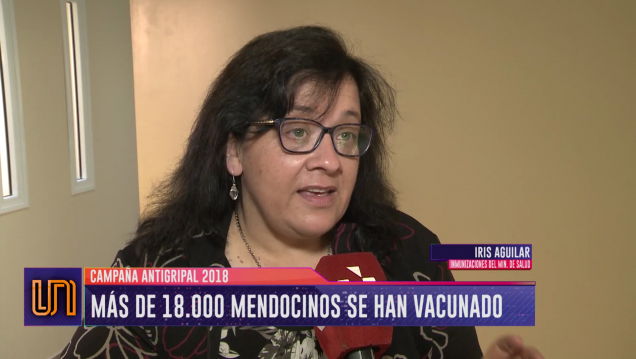 imagen Ya son 18 000 los mendocinos vacunados contra la gripe