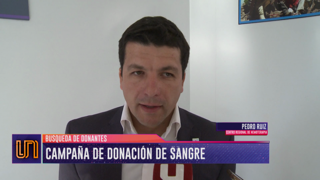 imagen Relanzan la campaña de donación de sangre
