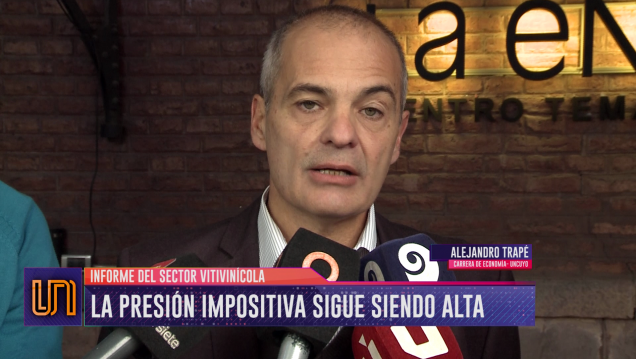 imagen El sector vitivinícola volvió a criticar los altos impuestos