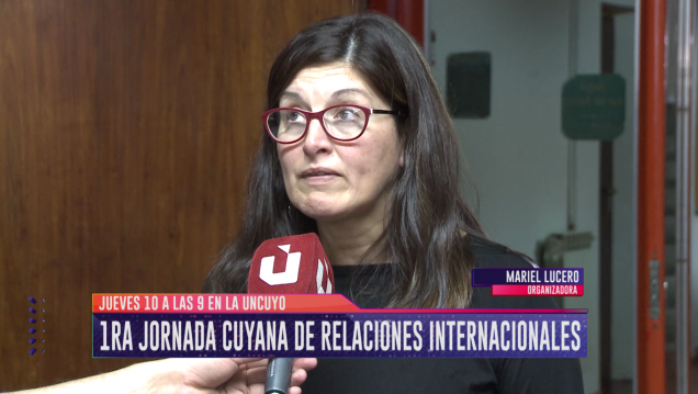 imagen Jornada de Relaciones Internacionales en la UNCUYO