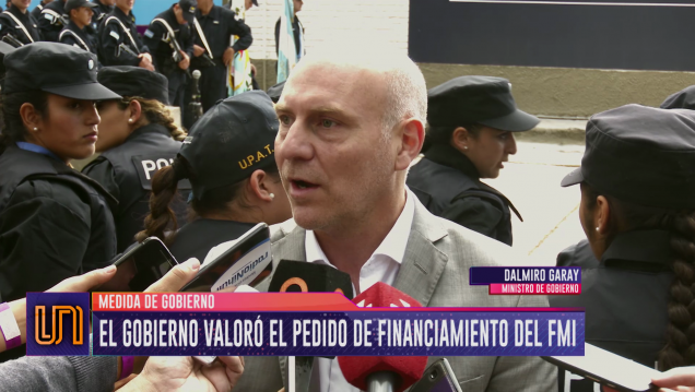 imagen El Gobierno valoró el pedido de financiamiento al FMI