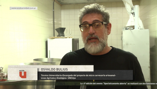 imagen Edición U: Capacitación de elaboración de whisky artesanal en el Liceo Agrícola
