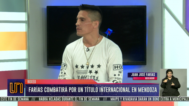 imagen Juan José Farías peleará en Mendoza por un título internacional