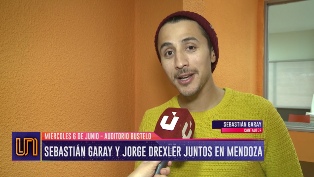imagen Jorge Drexler y Sebastián Garay, juntos en Mendoza