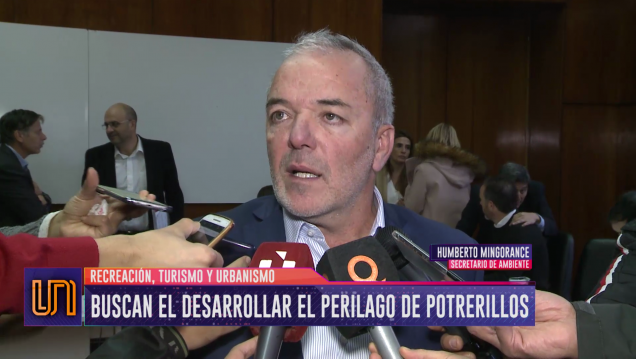 imagen Quieren desarrollar el turismo en el perilago de Potrerillos