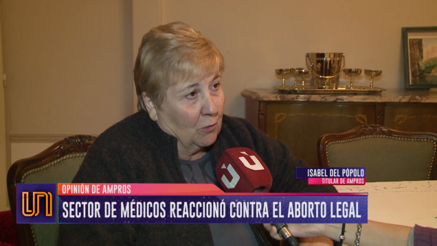 imagen Del Pópolo: "Ojalá podamos proteger la vida de la mamá y del bebé"