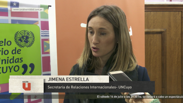 imagen Edicion U: Se desarrolló el primer modelo universitario de Naciones Unidas en la UNCuyo