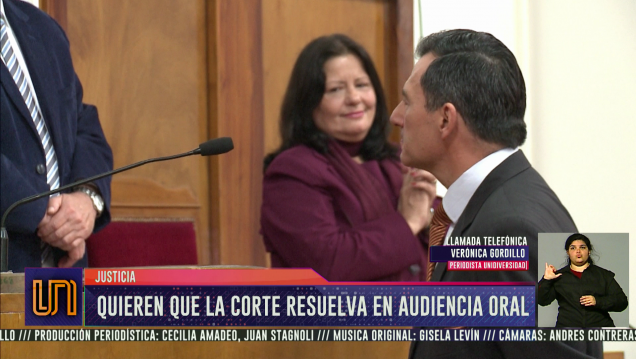 imagen Quieren que la Corte resuelva casos en audiencias orales