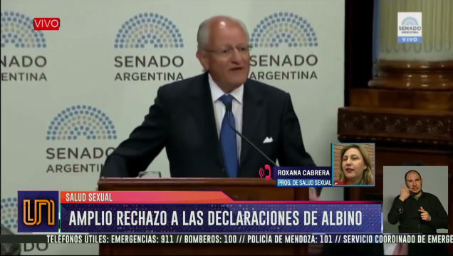 imagen Desde Salud piden que Albino se retracte