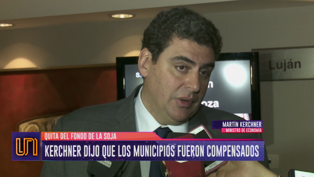 imagen Fondo sojero: "No faltará plata para la obra pública de las comunas"