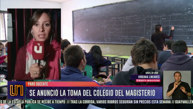 imagen Tomaron el Magisterio 