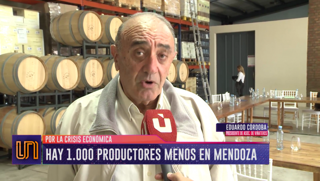 imagen Los trabajadores de la vid pidieron ayuda a Macri