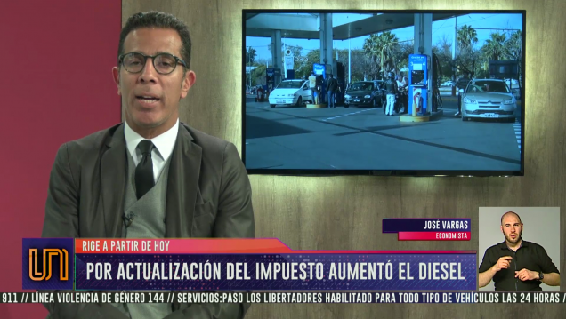 imagen Por actualización del impuesto, aumentó el diésel