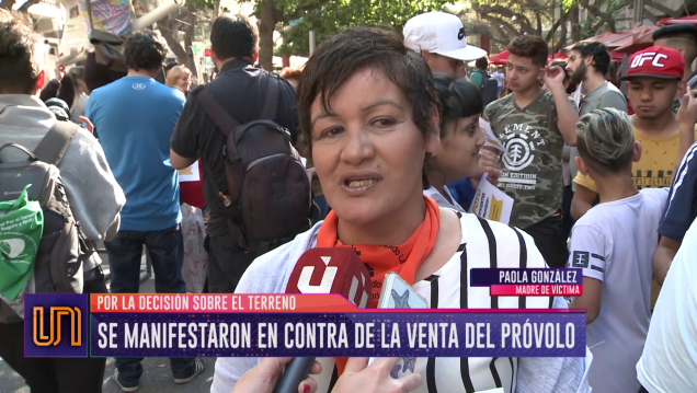 imagen Se manifestaron en contra de la venta del Próvolo