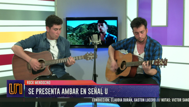 imagen Ámbar presentó su primer disco en Señal U